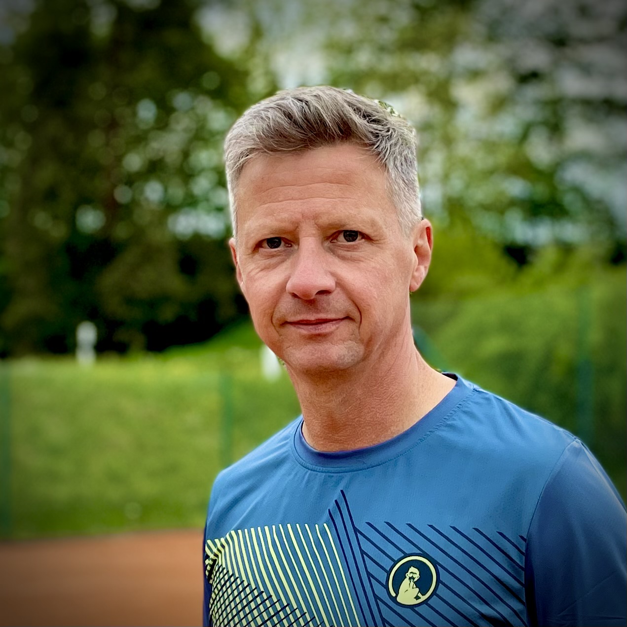 Training auf dem Tennisplatz